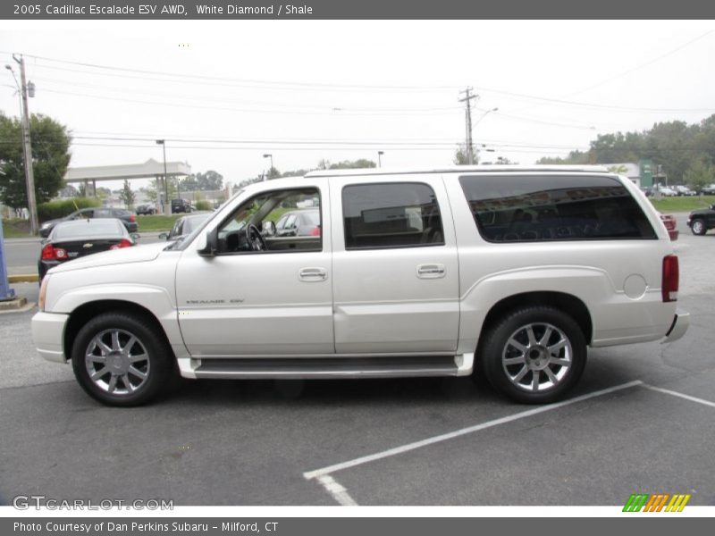White Diamond / Shale 2005 Cadillac Escalade ESV AWD
