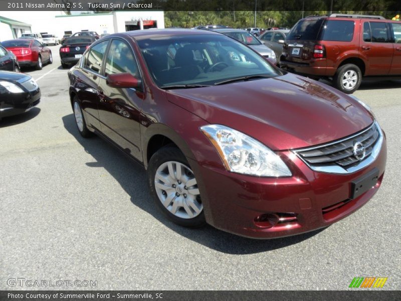 Tuscan Sun / Charcoal 2011 Nissan Altima 2.5 S