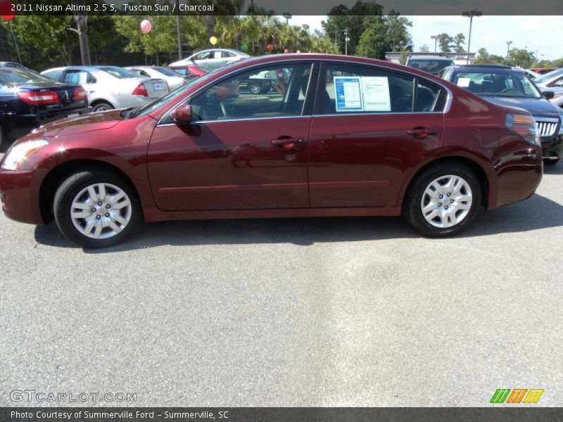 Tuscan Sun / Charcoal 2011 Nissan Altima 2.5 S