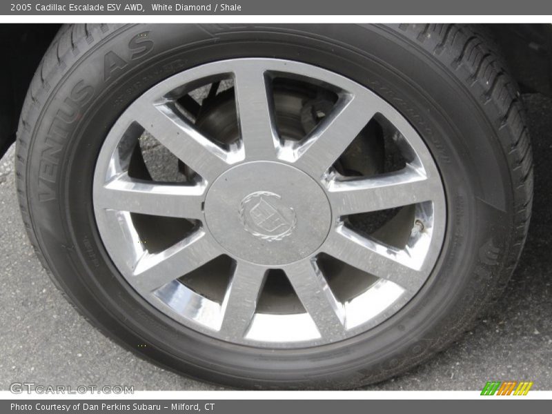 White Diamond / Shale 2005 Cadillac Escalade ESV AWD