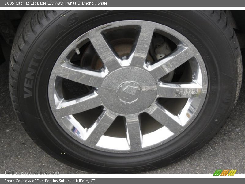 White Diamond / Shale 2005 Cadillac Escalade ESV AWD