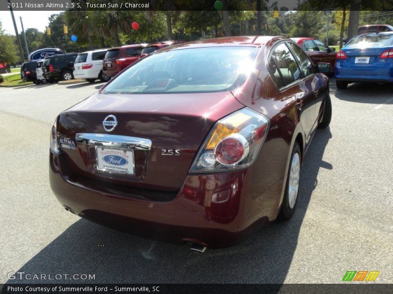 Tuscan Sun / Charcoal 2011 Nissan Altima 2.5 S