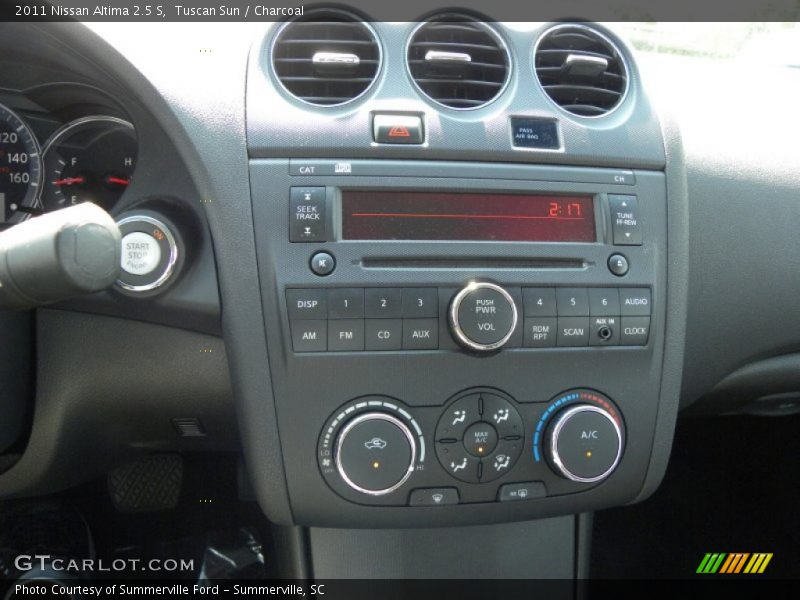 Tuscan Sun / Charcoal 2011 Nissan Altima 2.5 S