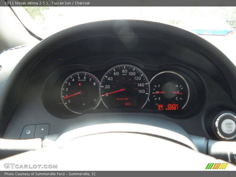 Tuscan Sun / Charcoal 2011 Nissan Altima 2.5 S