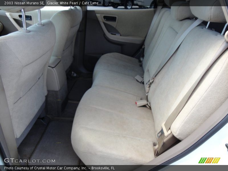 Glacier White Pearl / Cafe Latte 2003 Nissan Murano SE