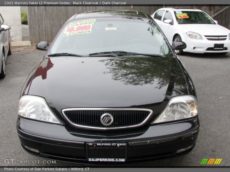 Black Clearcoat / Dark Charcoal 2003 Mercury Sable LS Premium Sedan