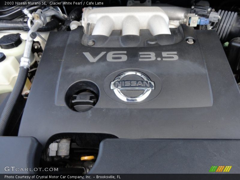 Glacier White Pearl / Cafe Latte 2003 Nissan Murano SE