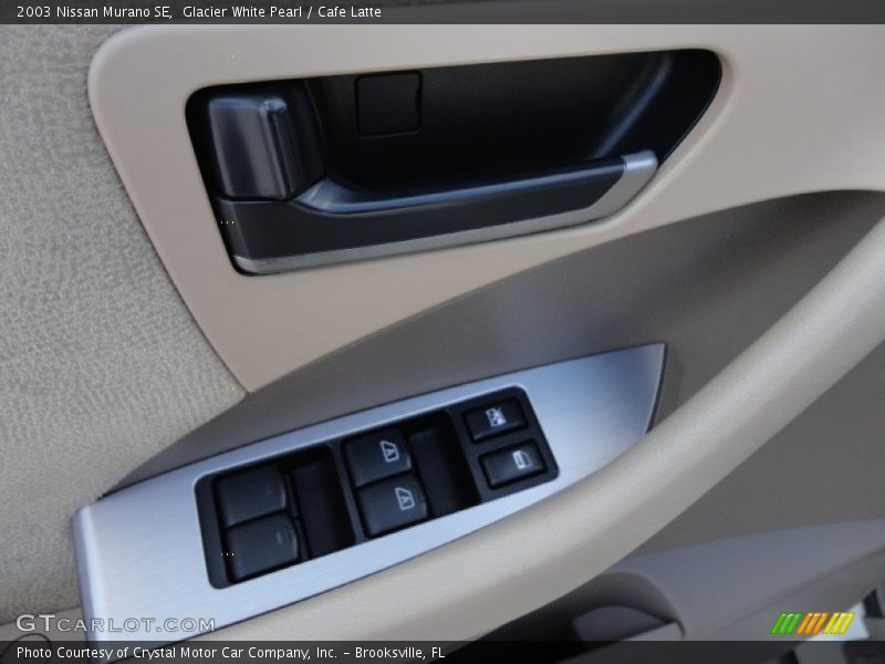 Glacier White Pearl / Cafe Latte 2003 Nissan Murano SE