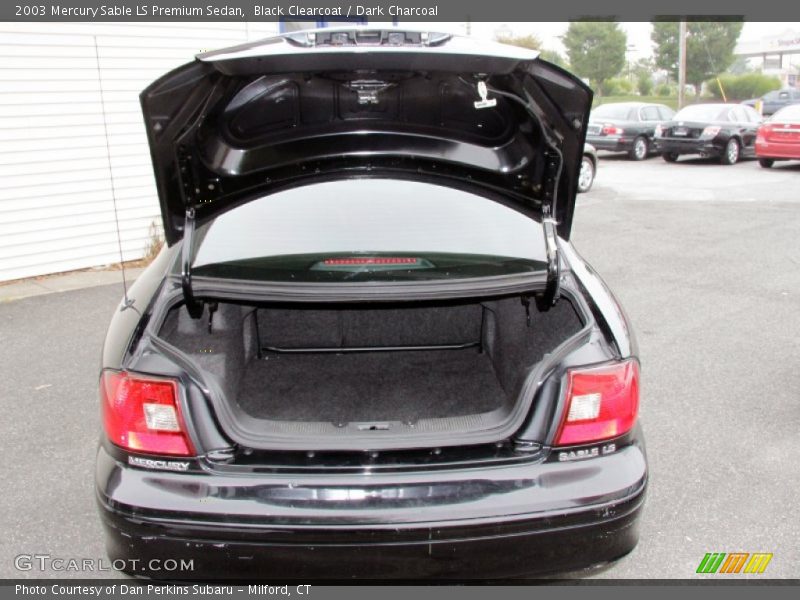 Black Clearcoat / Dark Charcoal 2003 Mercury Sable LS Premium Sedan