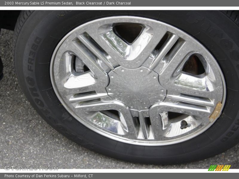 Black Clearcoat / Dark Charcoal 2003 Mercury Sable LS Premium Sedan