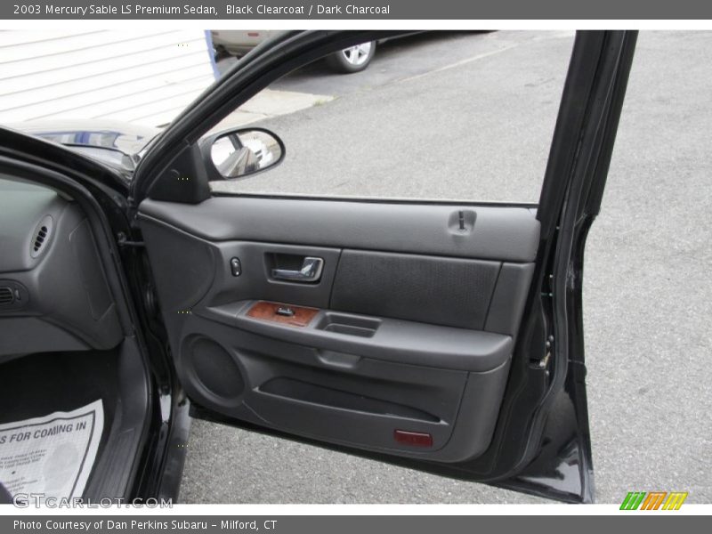 Black Clearcoat / Dark Charcoal 2003 Mercury Sable LS Premium Sedan