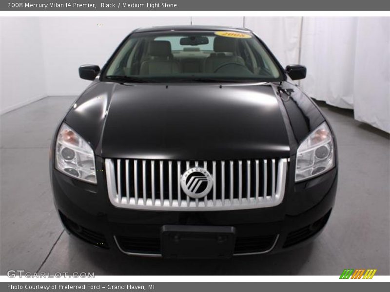 Black / Medium Light Stone 2008 Mercury Milan I4 Premier