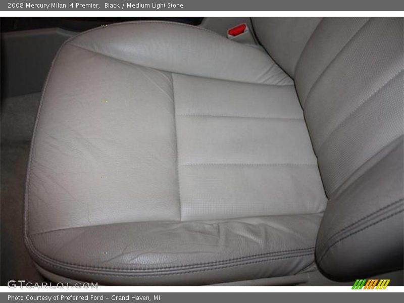 Black / Medium Light Stone 2008 Mercury Milan I4 Premier