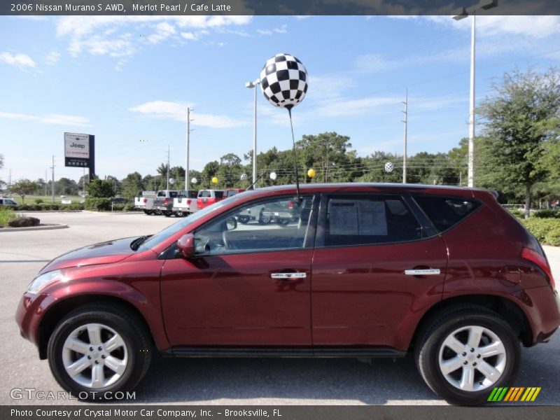 Merlot Pearl / Cafe Latte 2006 Nissan Murano S AWD