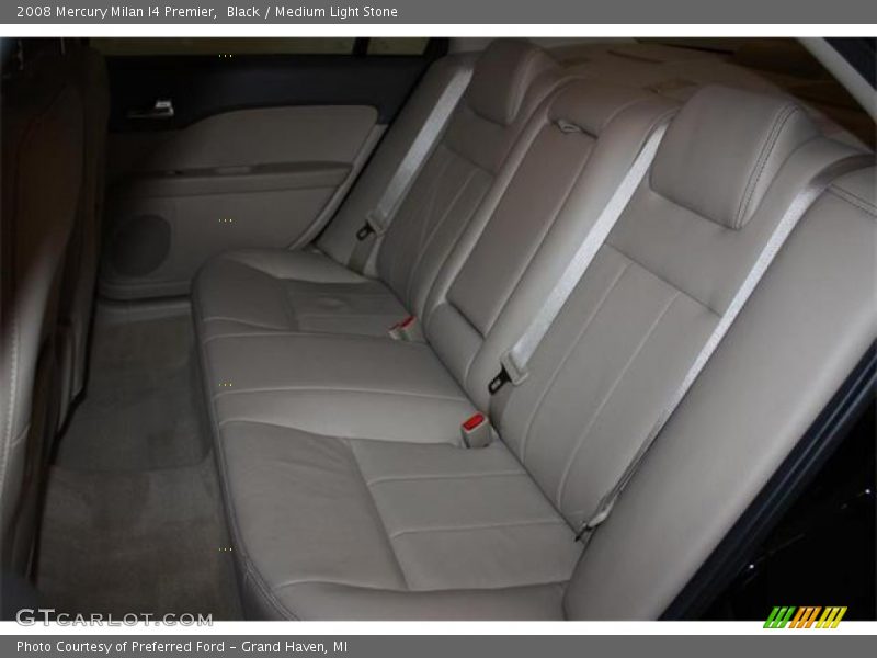 Black / Medium Light Stone 2008 Mercury Milan I4 Premier