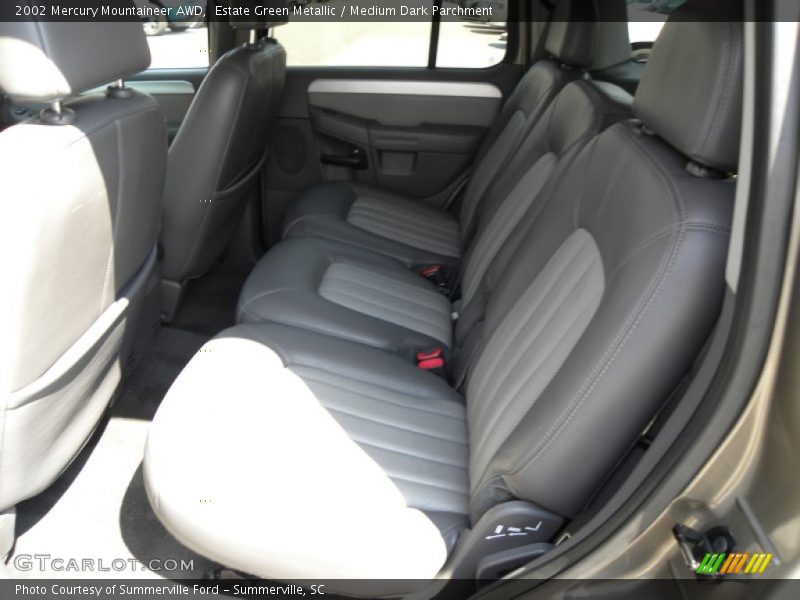 Estate Green Metallic / Medium Dark Parchment 2002 Mercury Mountaineer AWD