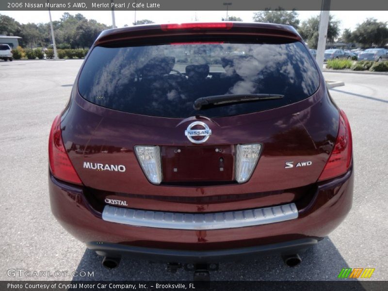 Merlot Pearl / Cafe Latte 2006 Nissan Murano S AWD