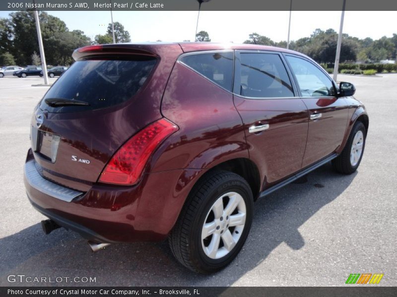 Merlot Pearl / Cafe Latte 2006 Nissan Murano S AWD