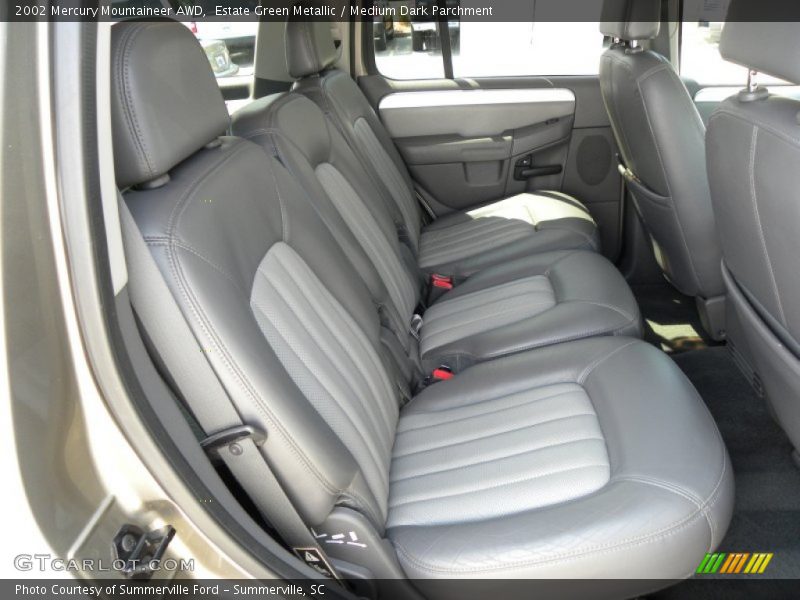 Estate Green Metallic / Medium Dark Parchment 2002 Mercury Mountaineer AWD