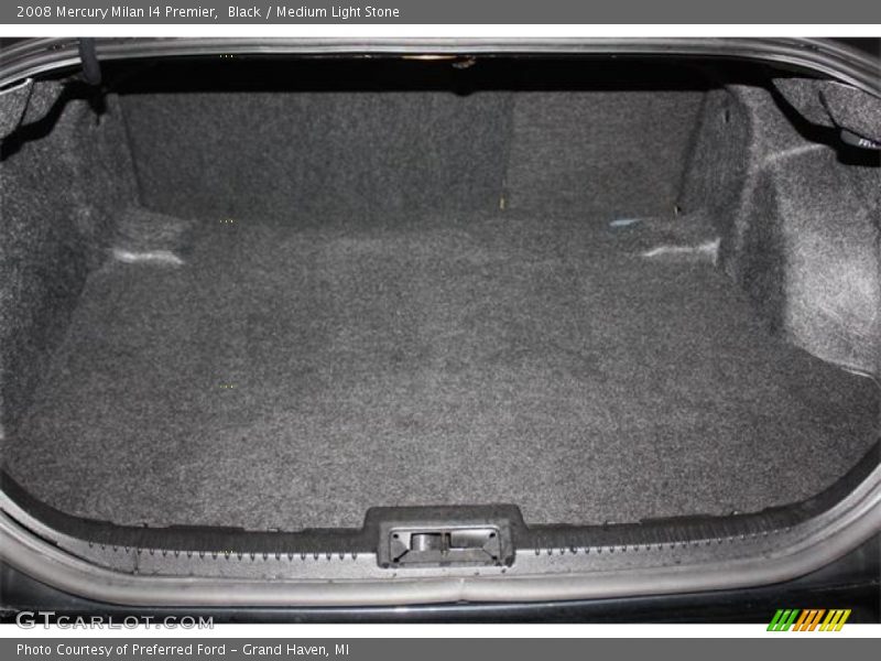Black / Medium Light Stone 2008 Mercury Milan I4 Premier