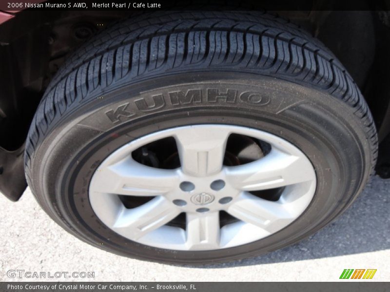 Merlot Pearl / Cafe Latte 2006 Nissan Murano S AWD