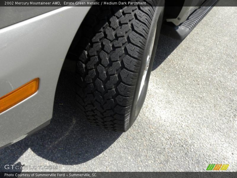 Estate Green Metallic / Medium Dark Parchment 2002 Mercury Mountaineer AWD
