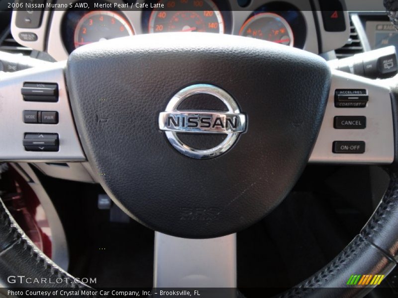 Merlot Pearl / Cafe Latte 2006 Nissan Murano S AWD