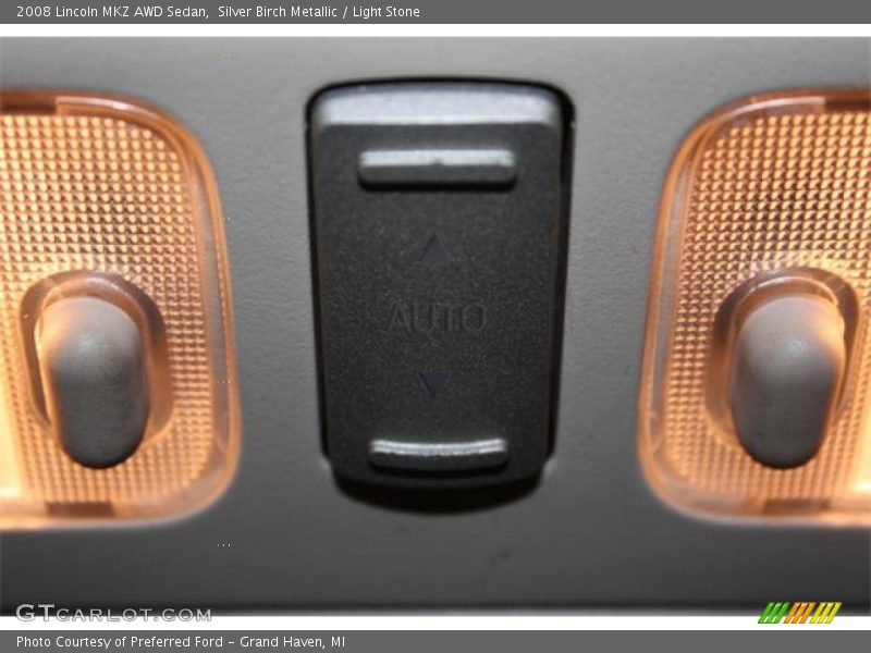 Silver Birch Metallic / Light Stone 2008 Lincoln MKZ AWD Sedan