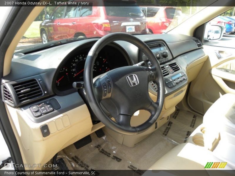 Taffeta White / Ivory 2007 Honda Odyssey EX-L