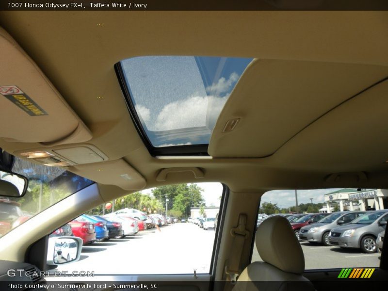 Taffeta White / Ivory 2007 Honda Odyssey EX-L