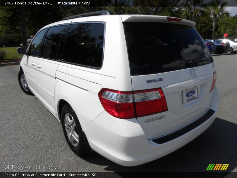 Taffeta White / Ivory 2007 Honda Odyssey EX-L