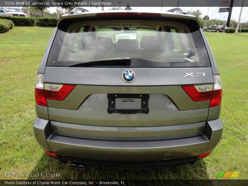 Space Grey Metallic / Sand Beige 2009 BMW X3 xDrive30i
