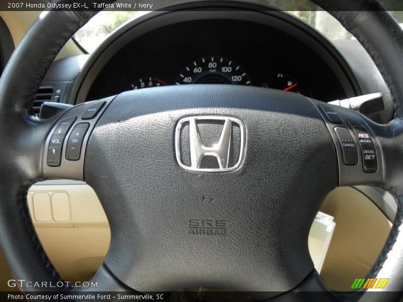 Taffeta White / Ivory 2007 Honda Odyssey EX-L