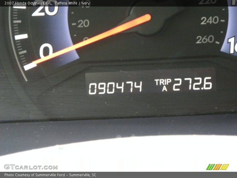 Taffeta White / Ivory 2007 Honda Odyssey EX-L