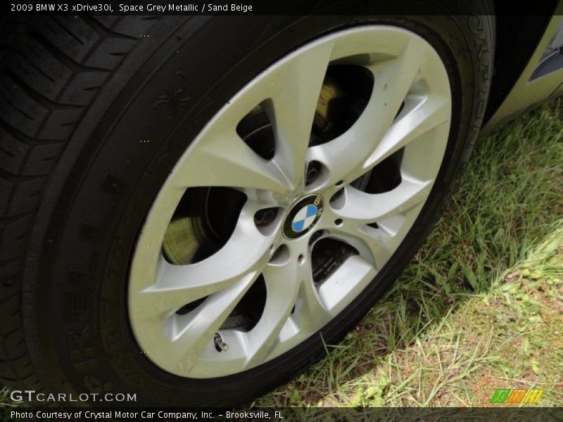 Space Grey Metallic / Sand Beige 2009 BMW X3 xDrive30i