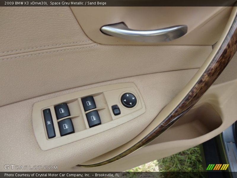 Space Grey Metallic / Sand Beige 2009 BMW X3 xDrive30i