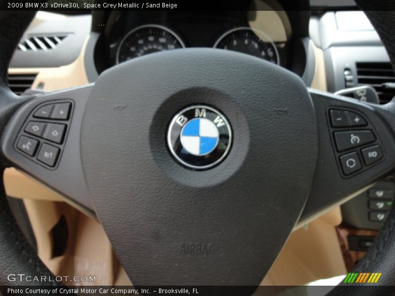 Space Grey Metallic / Sand Beige 2009 BMW X3 xDrive30i