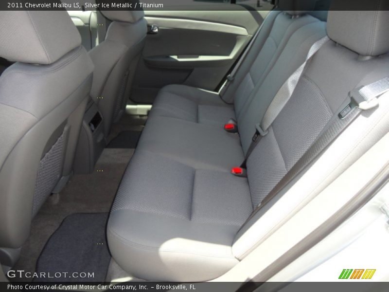 Silver Ice Metallic / Titanium 2011 Chevrolet Malibu LS