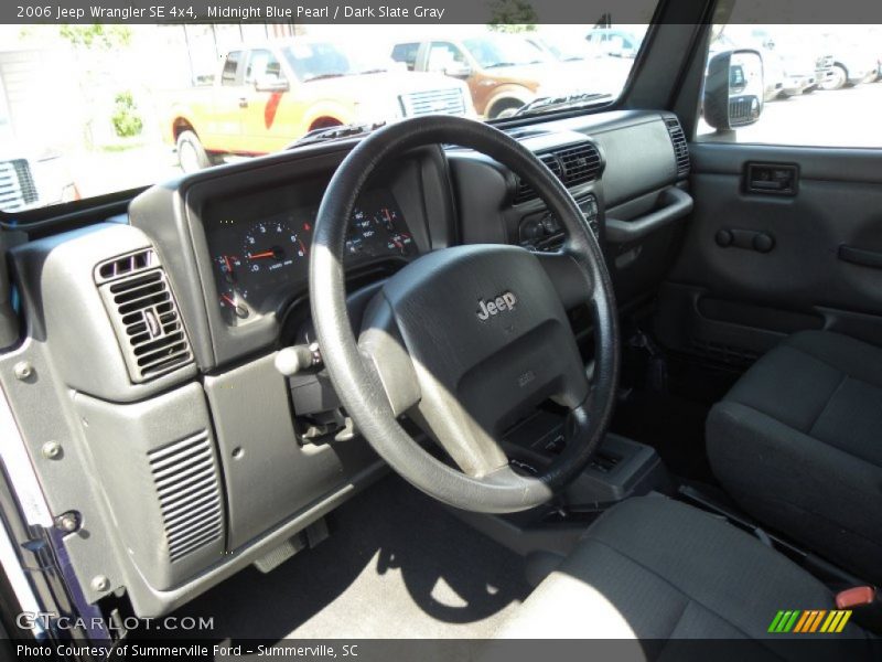 Midnight Blue Pearl / Dark Slate Gray 2006 Jeep Wrangler SE 4x4