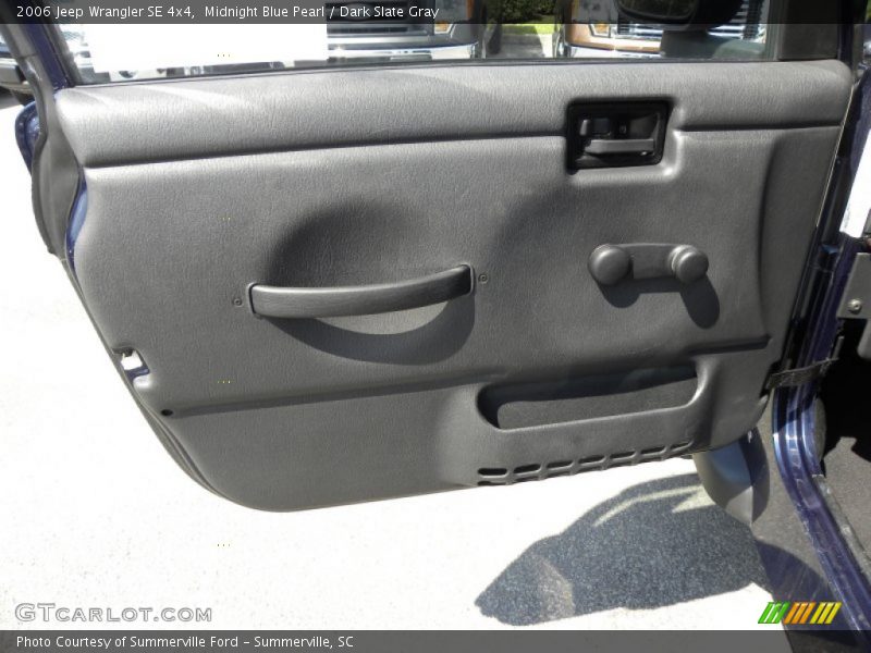 Midnight Blue Pearl / Dark Slate Gray 2006 Jeep Wrangler SE 4x4
