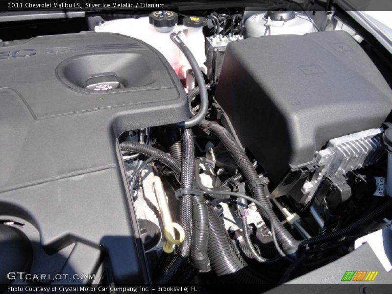 Silver Ice Metallic / Titanium 2011 Chevrolet Malibu LS