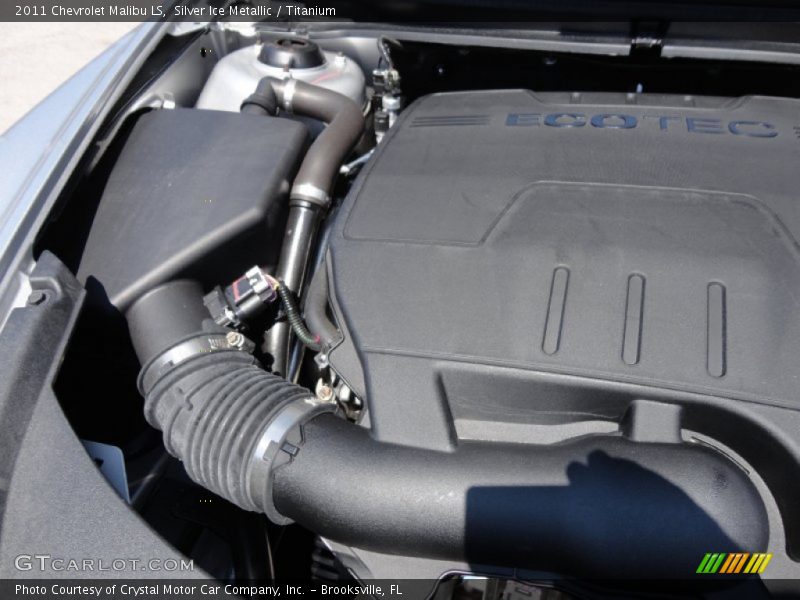 Silver Ice Metallic / Titanium 2011 Chevrolet Malibu LS