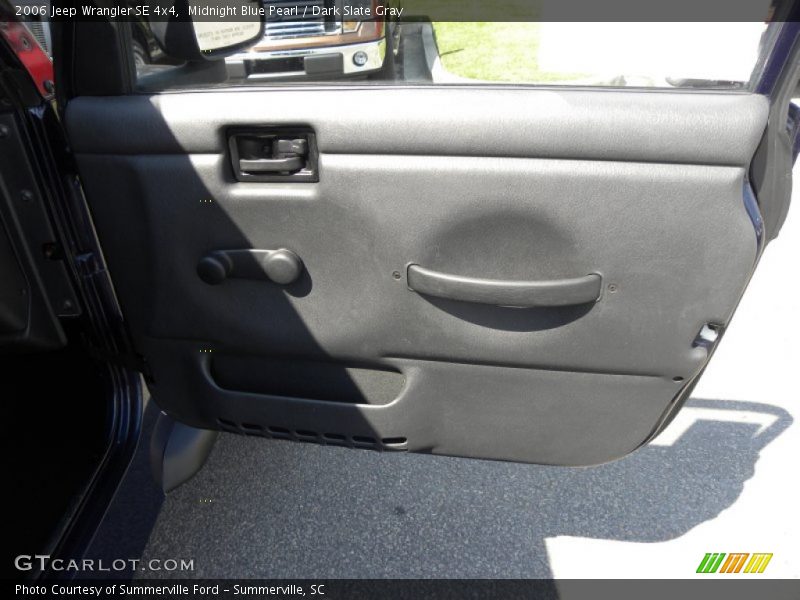 Midnight Blue Pearl / Dark Slate Gray 2006 Jeep Wrangler SE 4x4