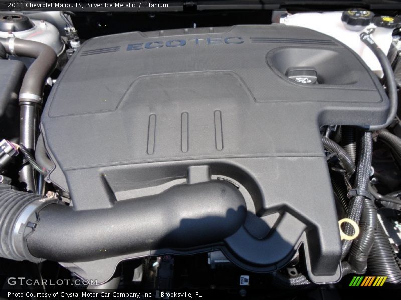 Silver Ice Metallic / Titanium 2011 Chevrolet Malibu LS