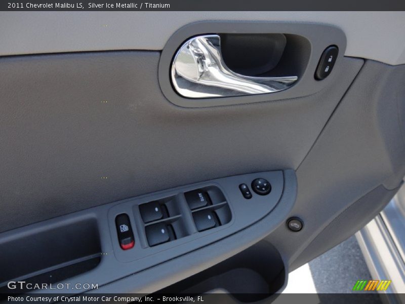 Silver Ice Metallic / Titanium 2011 Chevrolet Malibu LS
