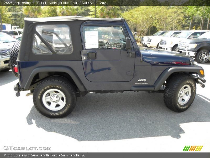 Midnight Blue Pearl / Dark Slate Gray 2006 Jeep Wrangler SE 4x4