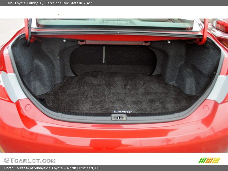 Barcelona Red Metallic / Ash 2009 Toyota Camry LE