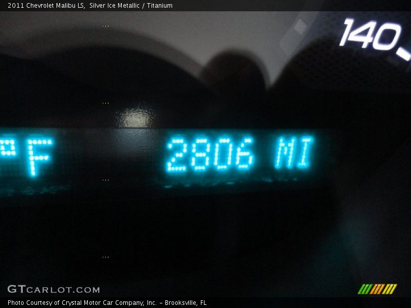 Silver Ice Metallic / Titanium 2011 Chevrolet Malibu LS