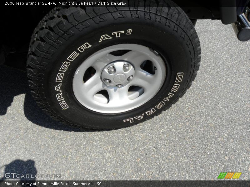 Midnight Blue Pearl / Dark Slate Gray 2006 Jeep Wrangler SE 4x4