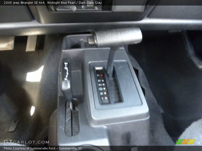 Midnight Blue Pearl / Dark Slate Gray 2006 Jeep Wrangler SE 4x4